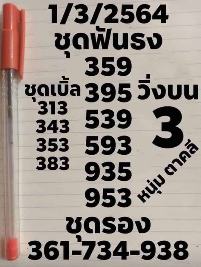 หวยซอง หวยหนุ่มตาคลี-010364
