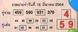 หวยซอง-หวยคู่รวย-160364