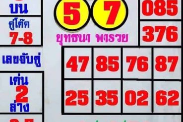 หวยซอง หวยยุทธนาพารวย-010464
