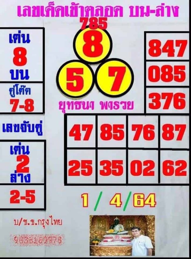 หวยซอง หวยยุทธนาพารวย-010464