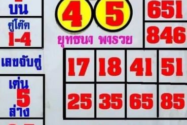 หวยซอง หวยยุทธนาพารวย-160364