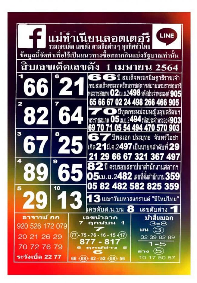หวยซอง หวยแม่ทำเนียน-010464