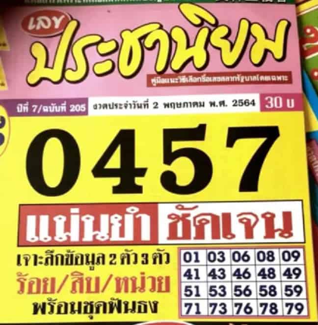 หวยซอง-หวยประชานิยม-020564