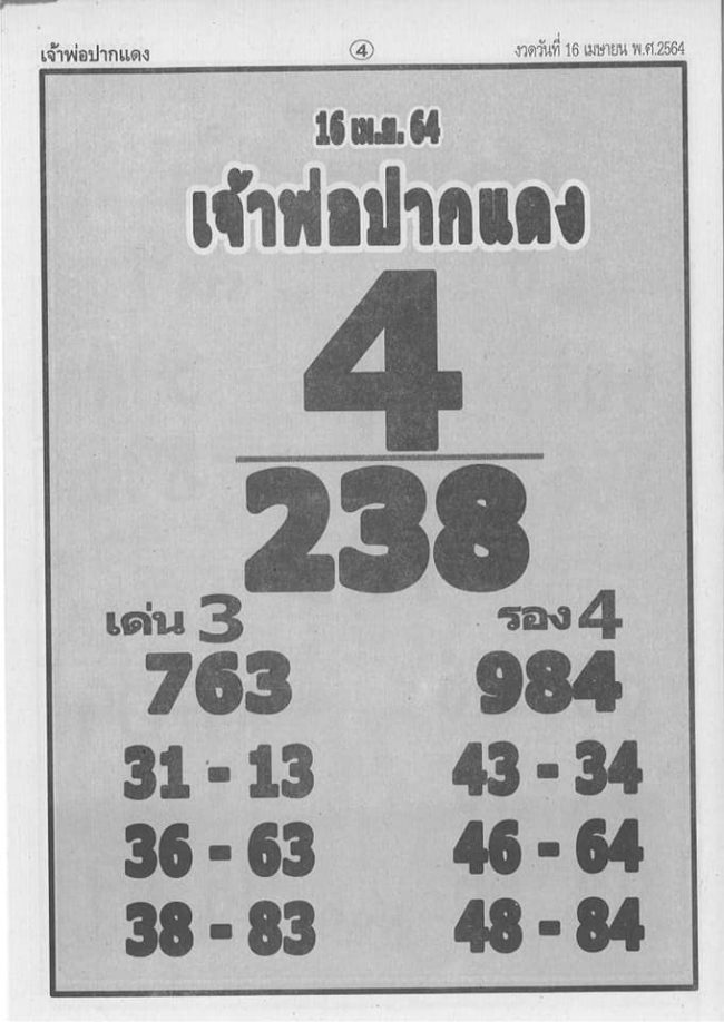 หวยซอง-หวยเจ้าพ่อปากแดง-160464