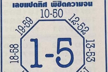 หวยซอง หวยเลขแปดทิศ-020564