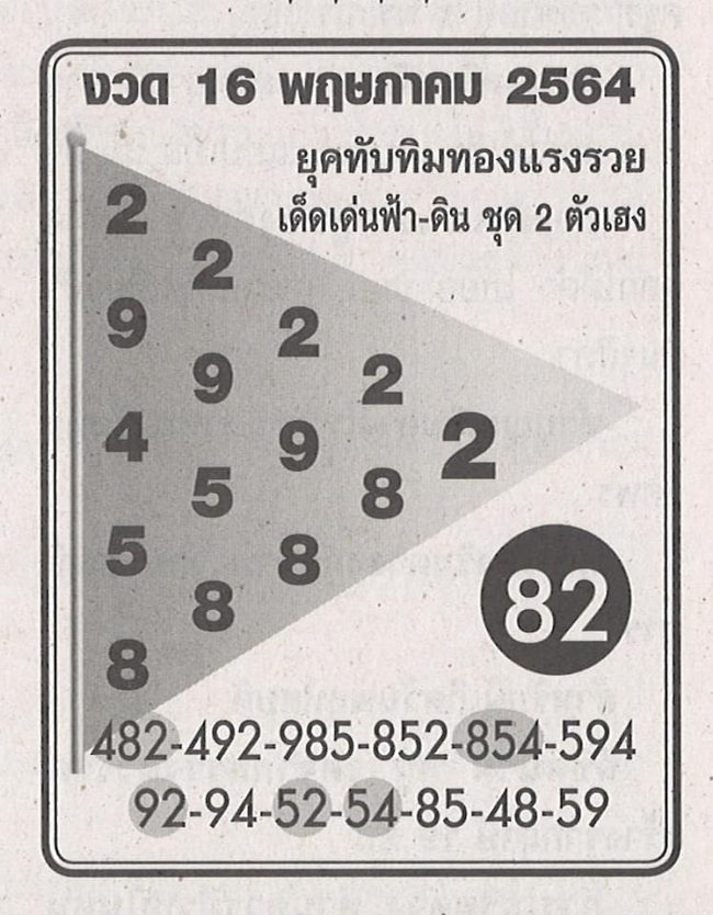 หวยซอง หวยทับทิมทอง-160564