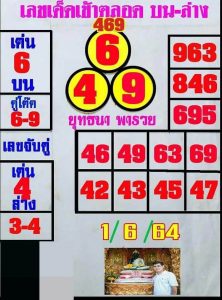 หวยซอง-หวยยุทธนาพารวย-010664