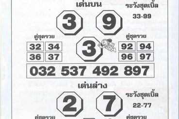 หวยซอง หวยโค้งสุดท้าย-010664