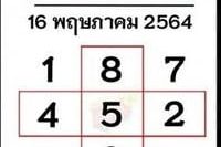 หวยหนังสือพิมพ์ หวยบางกอกทูเดย์-160564