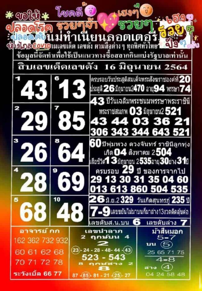 หวยซอง หวยแม่ทำเนียน-160664