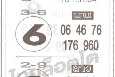 หวยซอง หวยคนชี้โชค-160764