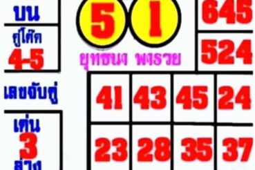 หวยซอง หวยยุทธนาพารวย-010864