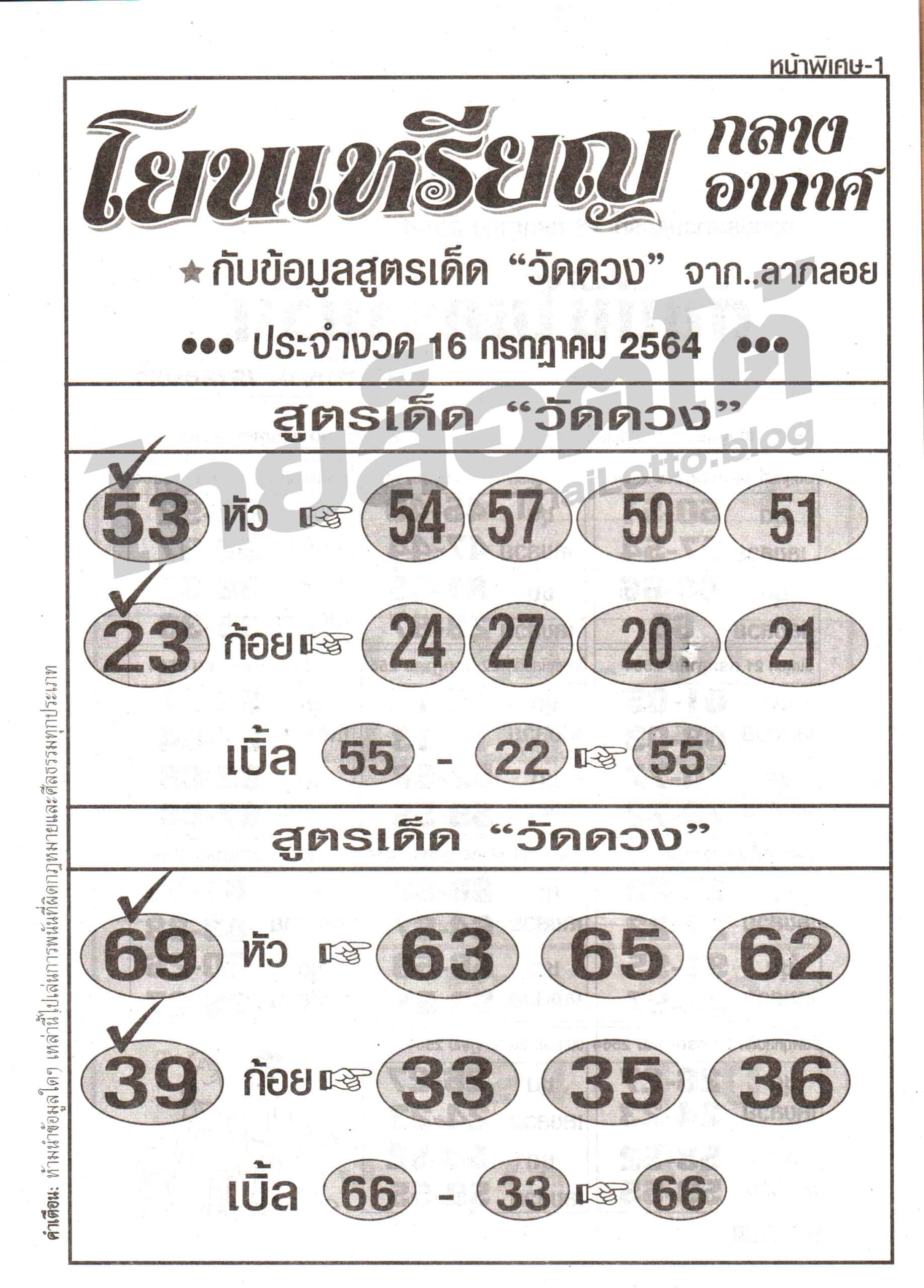 หวยซอง หวยโยนเหรียญ-160764