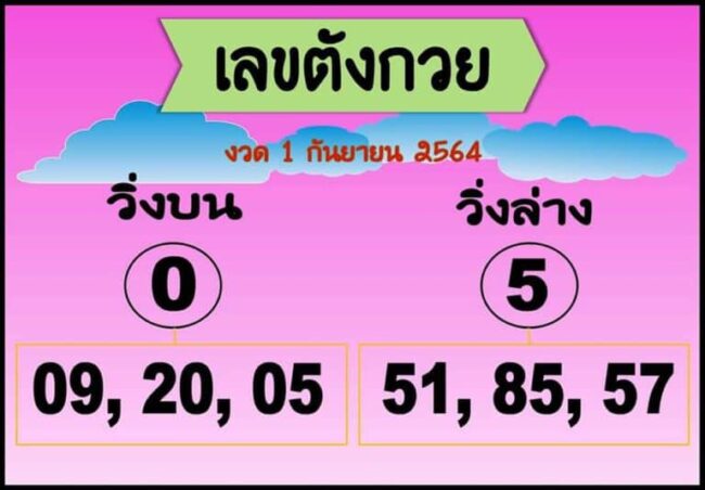 หวยซอง หวยตังกวย-010964