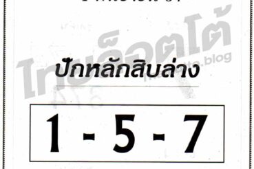 หวยซอง หวยปักหลักสิบ-010964