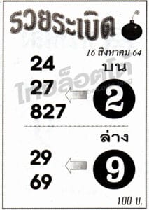 หวยซอง หวยรวยระเบิด-160864