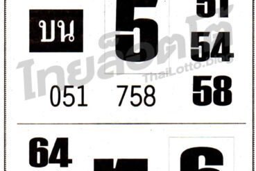 หวยซอง หวยสั่งลุย-010964