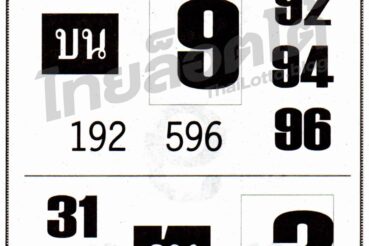 หวยซอง หวยสั่งลุย-160864