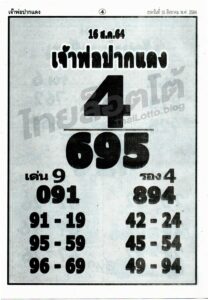 หวยซอง หวยหลวงพ่อปากแดง-160864_2