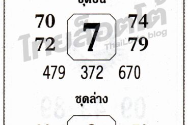 หวยซอง หวยเซียนฟันธง-160864