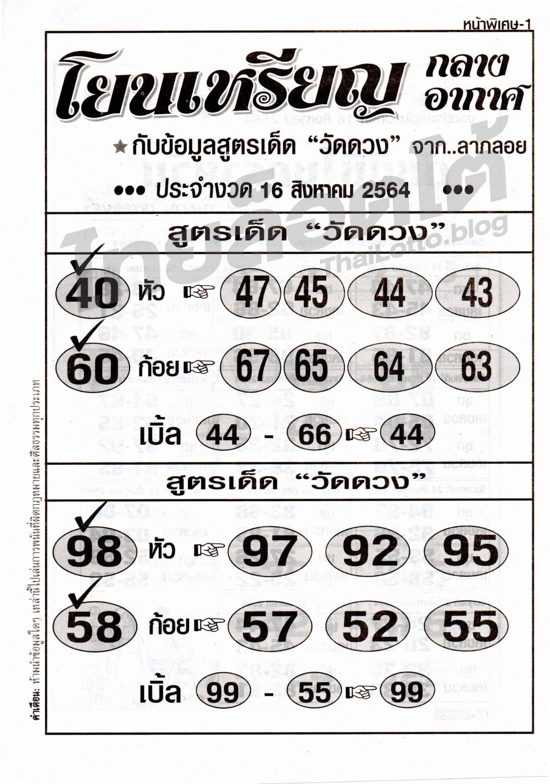 หวยซอง หวยโยนเหรียญ-160864