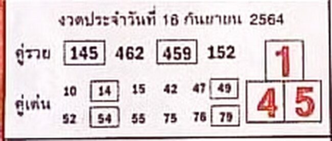 หวยซอง หวยบอกลาภ-160964