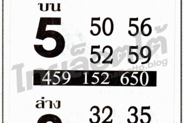 หวยซอง หวยสายฟ้าผ่า-160964