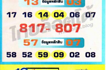 หวยซอง หวยเลขแสนเฮง-160964