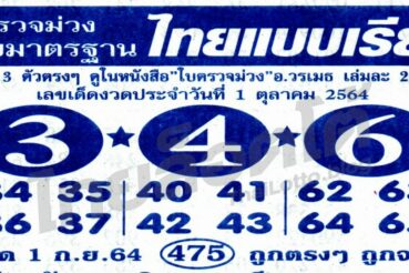 หวยซอง หวยใบตรวจม่วง-011064