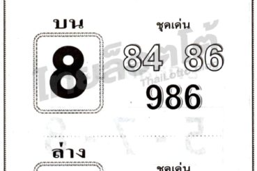 หวยซอง หวยกระต่ายทอง-161064