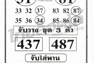 หวยซอง หวยจับวาง-011164