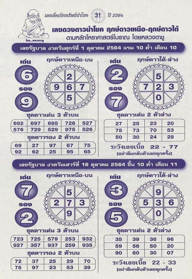 หวยซอง หวยหลวงตาชู-161064