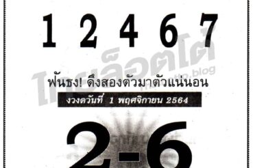 หวยซอง หวยหลักสิบบน-011164