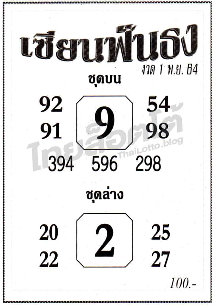 หวยซอง หวยเซียนฟันธง-011164
