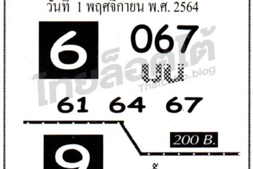 หวยซอง หวยเลขลับร้อย8-011164