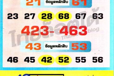 หวยซอง หวยเลขแสนเฮง-161064