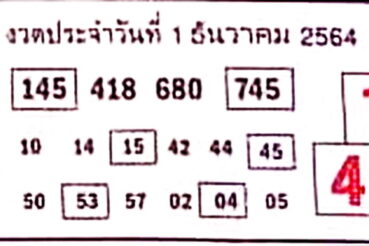 หวยซอง หวยบอกลาภ-011264