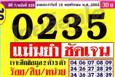หวยซอง หวยประชานิยม-161164
