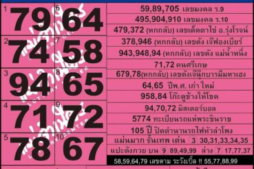 หวยซอง หวยแม่จำเนียร-011264