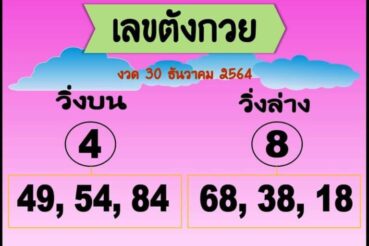 หวยซอง หวยเลขตังกวย-301264
