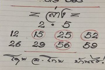 หวยซอง หวยโกยบ้านไร่-161264