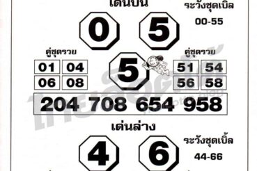 หวยซอง หวยโค้งสุดท้าย-170165