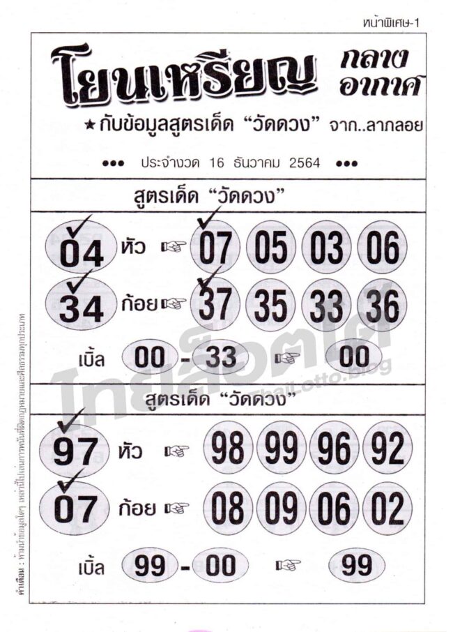 หวยซอง หวยโยนเหรียญ-161264