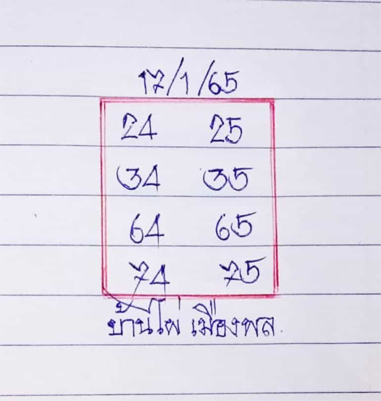 หวยซอง หวยบ้านไผ่เมืองพล-170165