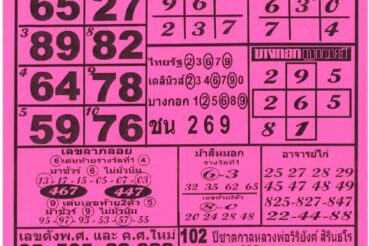 หวยซอง โอเคล็อตเตอรี่-170165