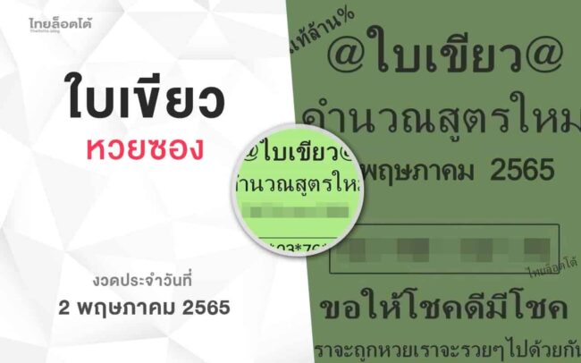 หวยใบเขียว-020565