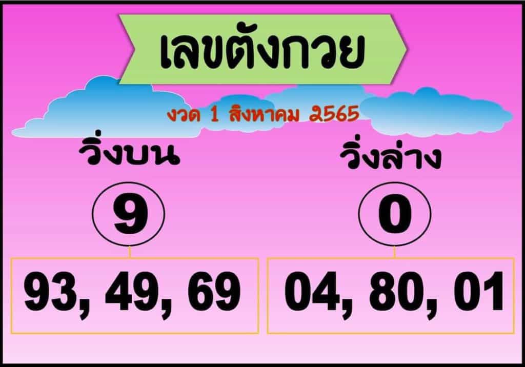 หวยซอง หวยตังหวย-010865หวยซอง หวยตังหวย-010865