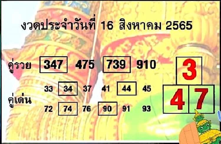 หวยซอง หวยบอกลาภ-160865