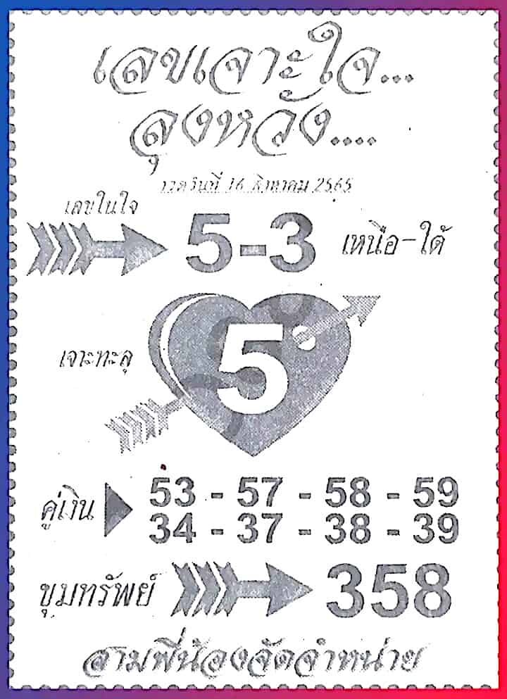 หวยซอง หวยลุงหวัง-160865