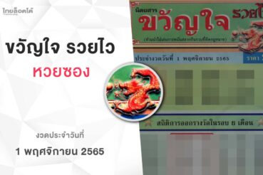 หวยขัวญใจรวยไว-011165